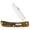 Case Cutlery Knife, Amber Bone Ss Sod Buster Jr. 00245 - alternate 1